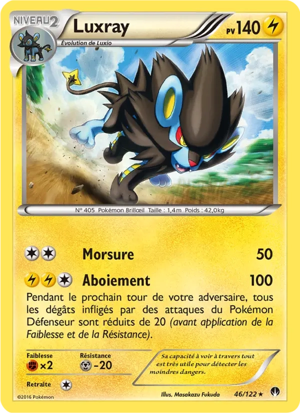 46/122 Luxray REVERSE - Rupture Turbo