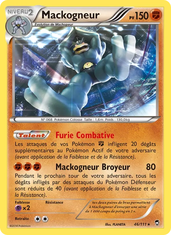 46/111 Mackogneur HOLO - Poings Furieux