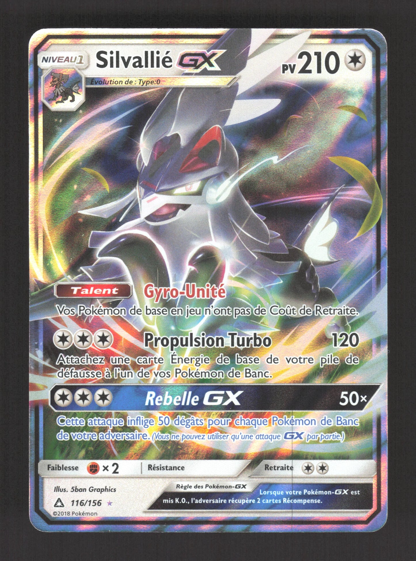 116/156 Silvallie GX - Ultra-Prisme