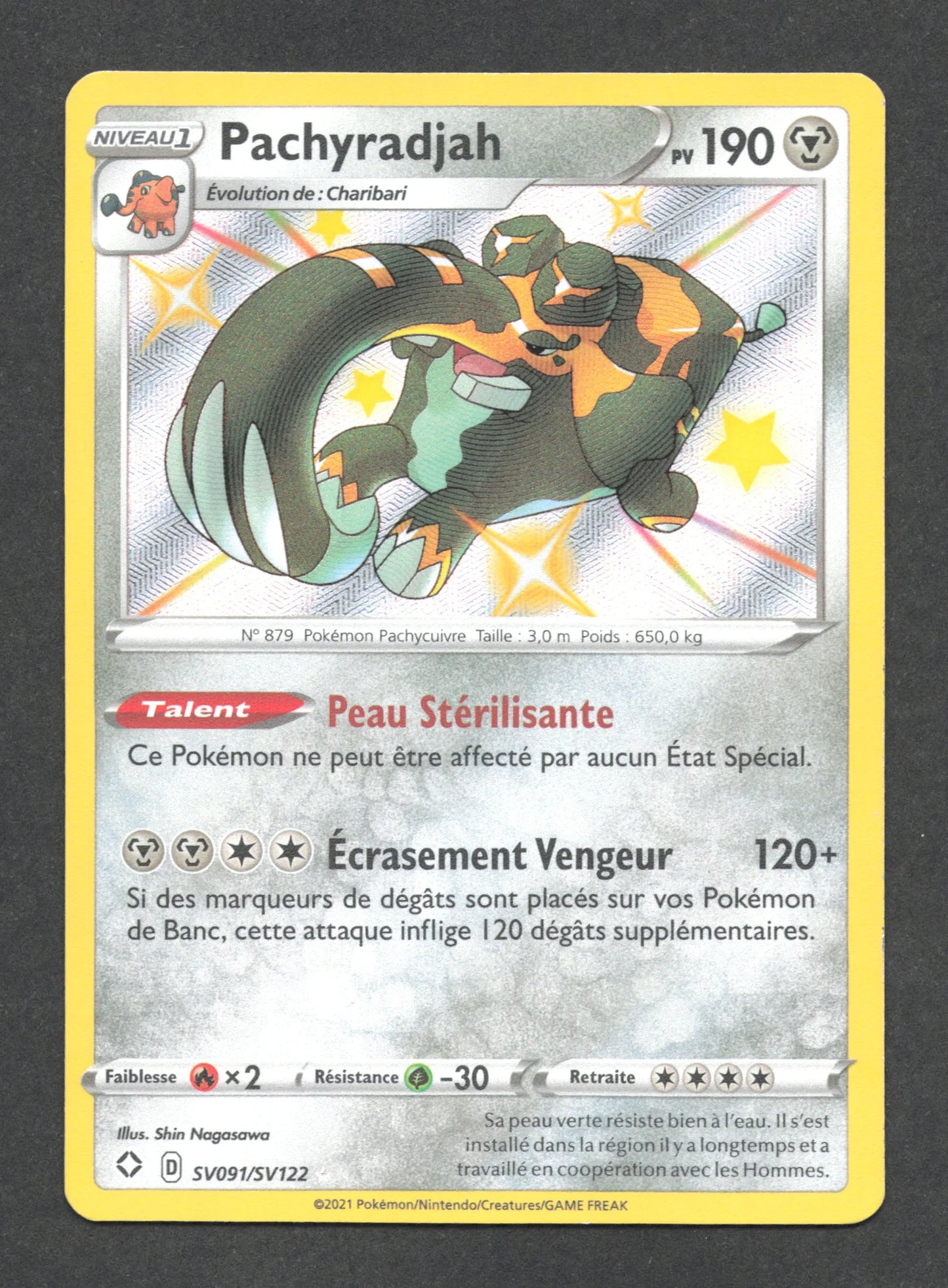 SV091/SV122 Pachyradjah SHINY - Destinées Radieuses