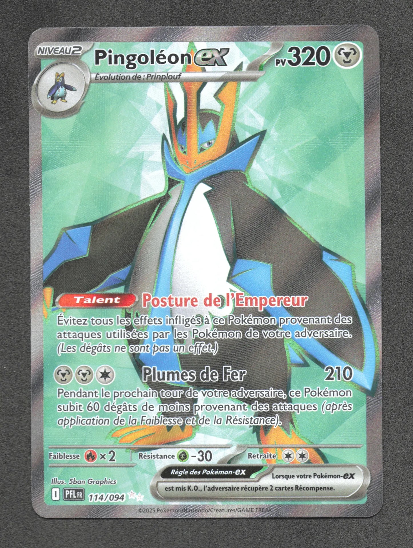 114/094 Pingoleon EX - Flammes Fantasmagoriques