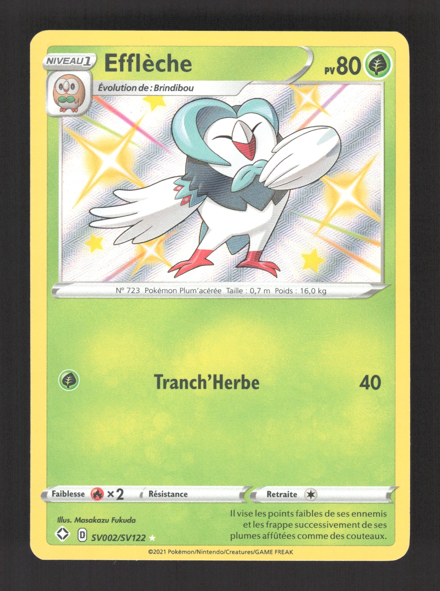 SV002/SV122 Effleche SHINY - Destinées Radieuses