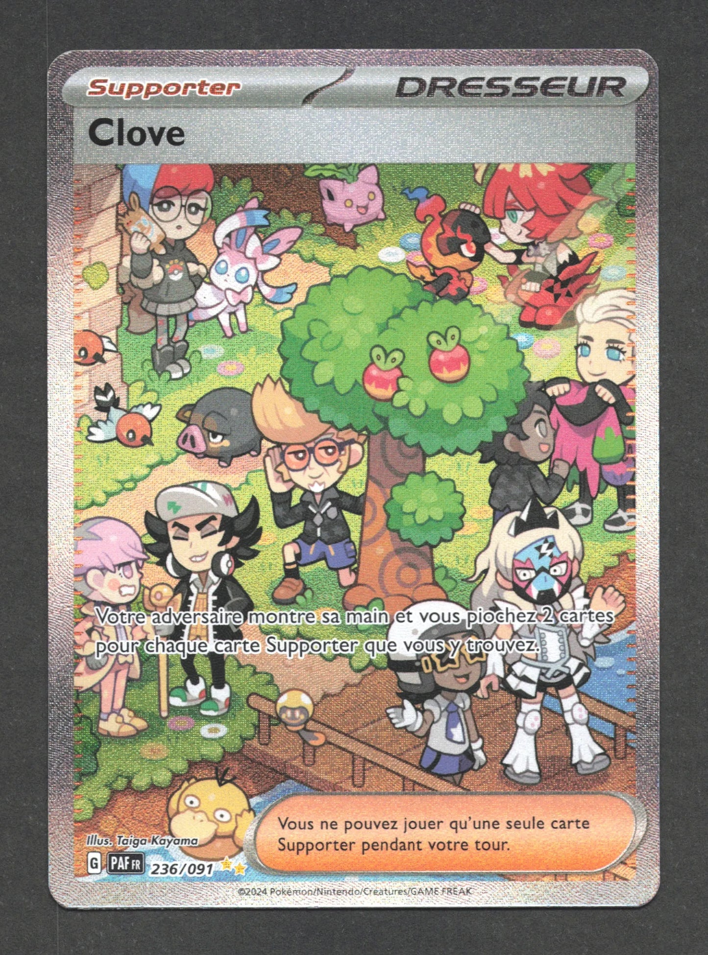 236/091 Clove DRESSEUR - Destinées de Paldea