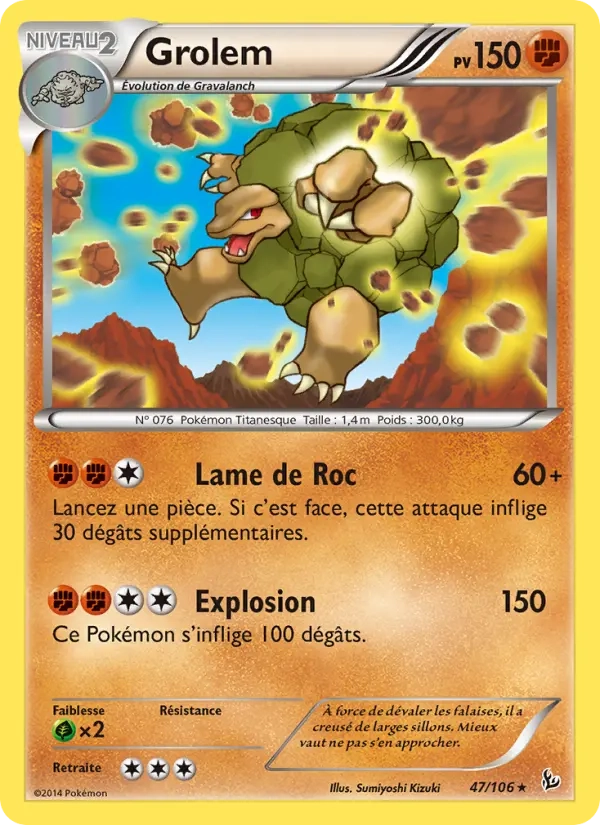 47/106 Grolem REVERSE - Étincelles