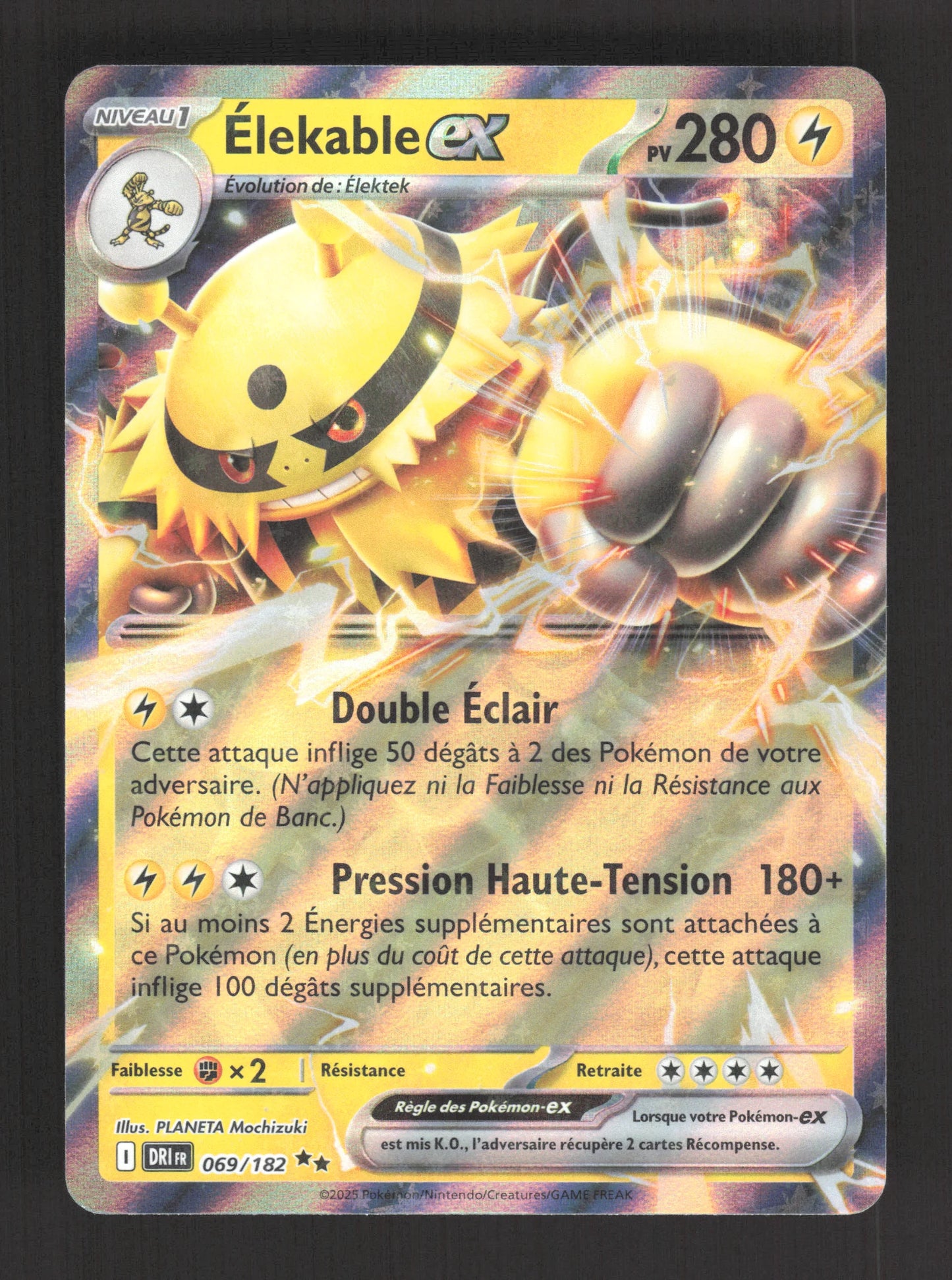 069/182 Elekable EX - Rivalités Destinées