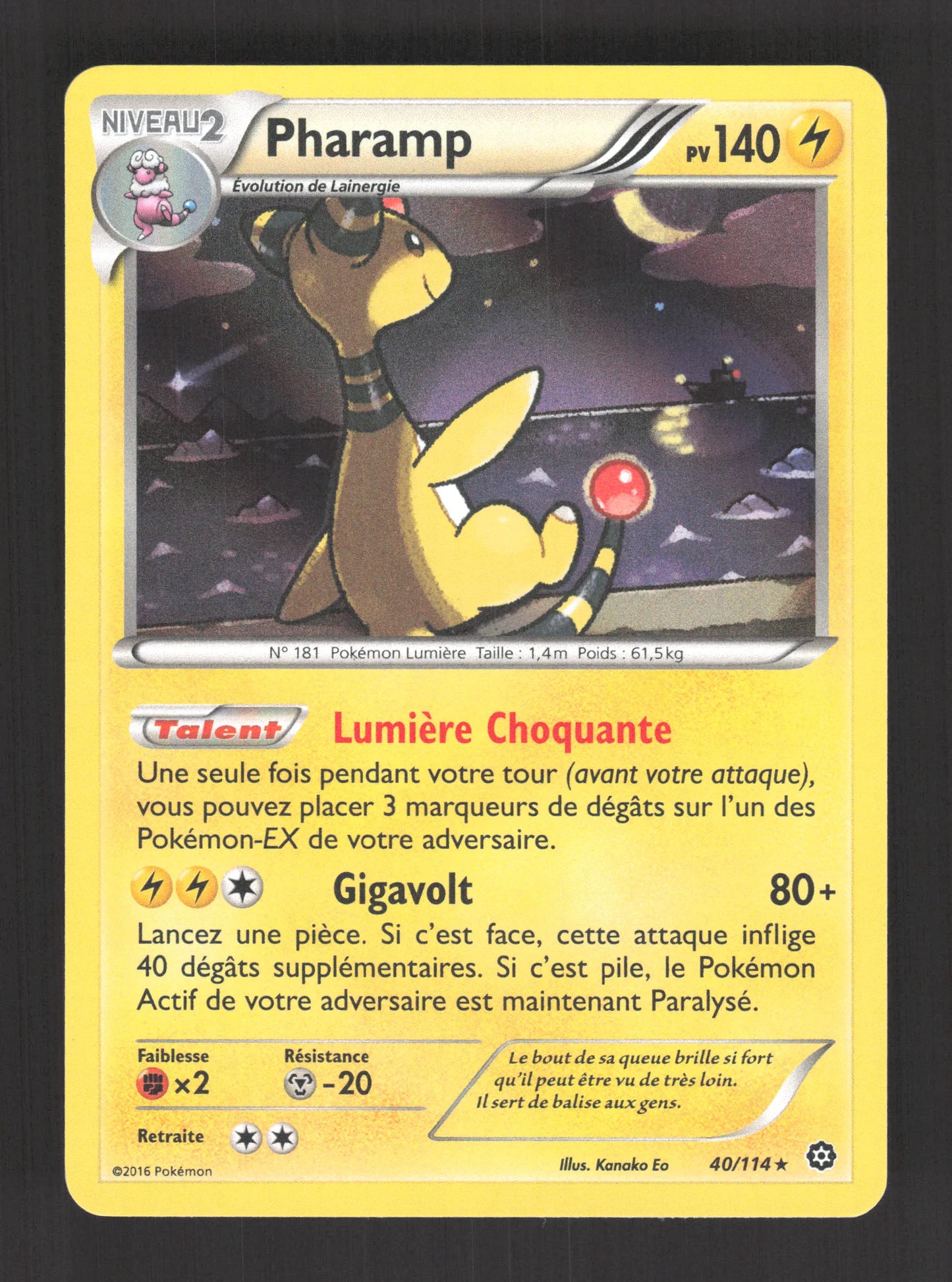 40/114 Pharamp HOLO - Offensive Vapeur
