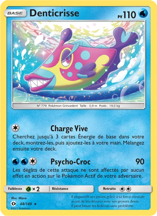 48/149 Denticrisse REVERSE - Soleil et Lune