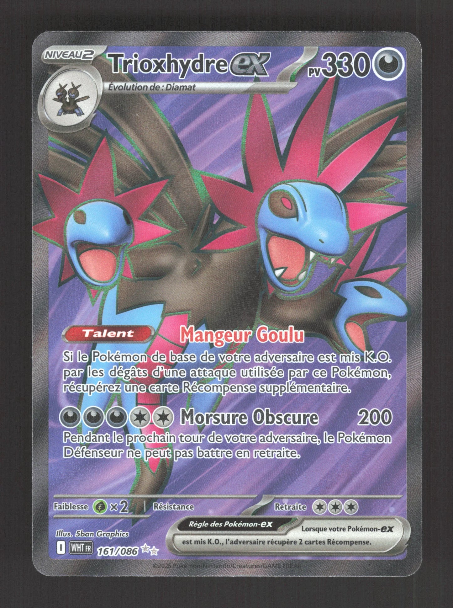 161/086 Trioxhydre EX - Flamme Blanche