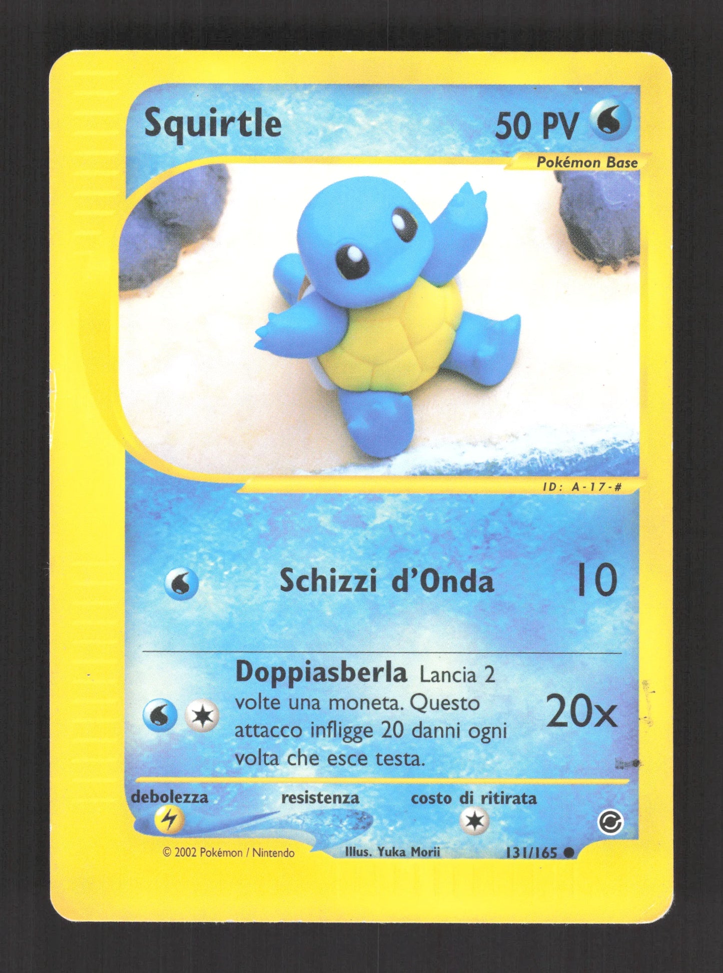 131/165 Squirtle CO - Anglais