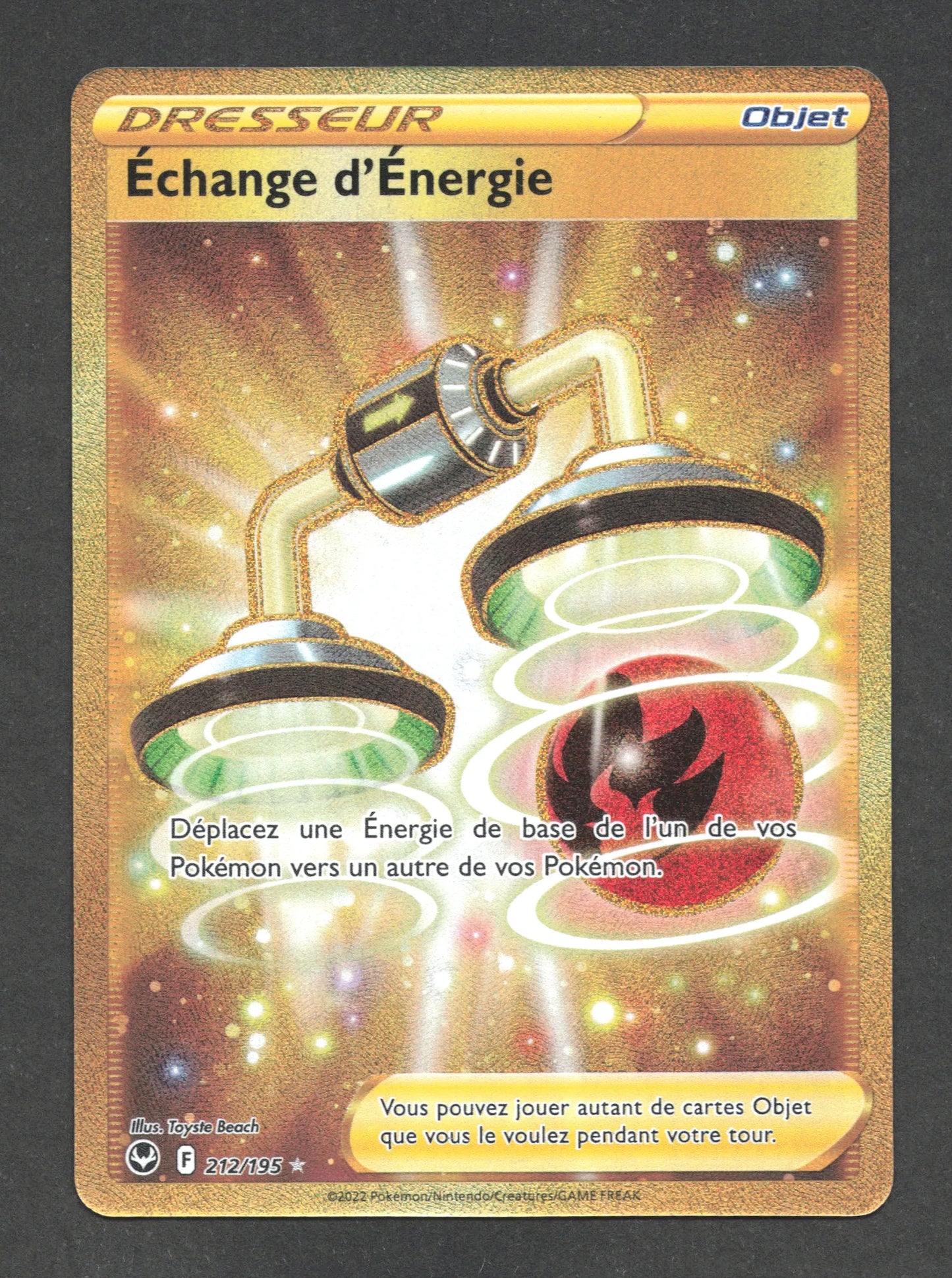 212/195 Echange Energie DRESSEUR - Tempête Argentée