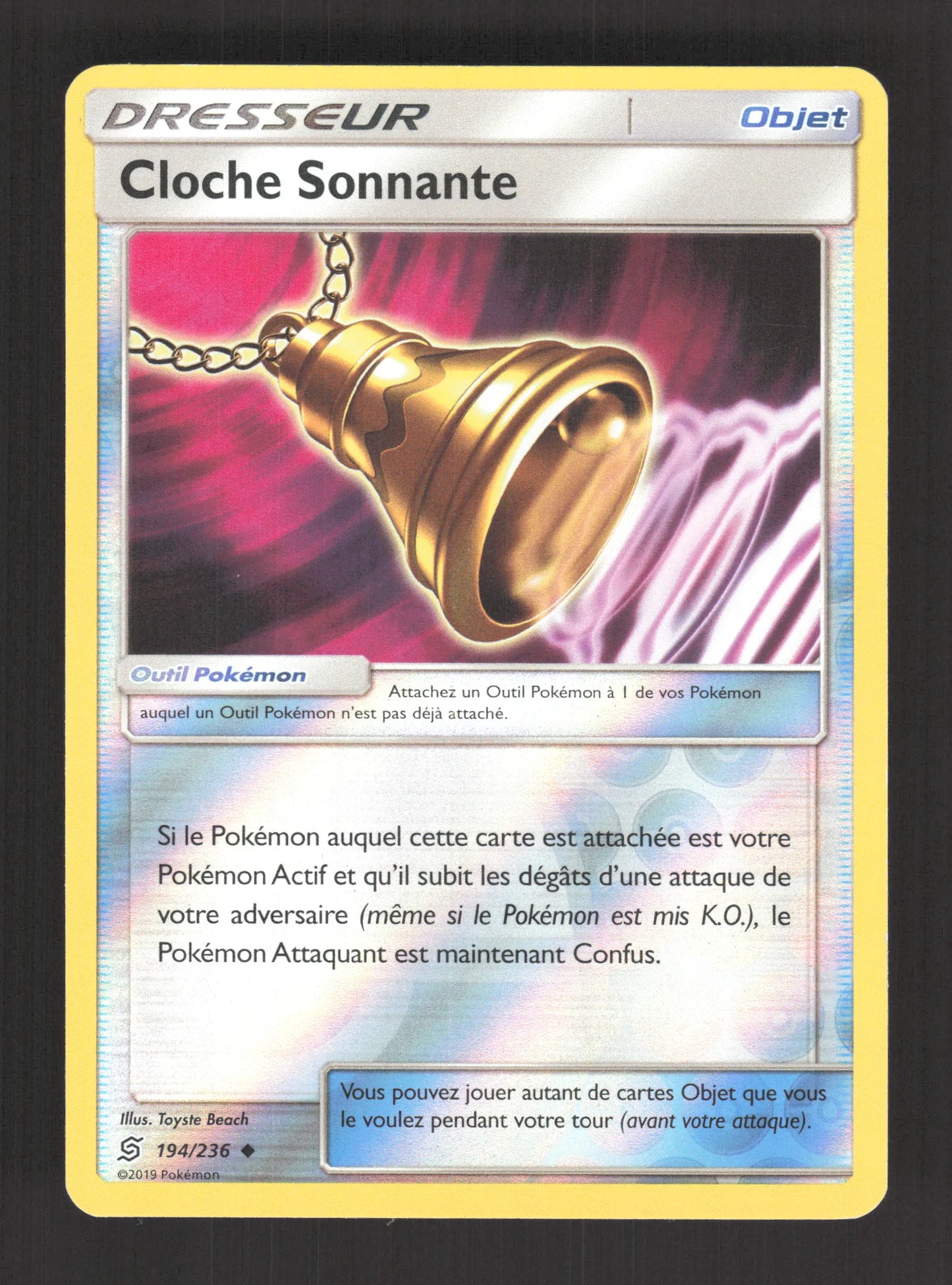 194/236 Cloche Sonnante REVERSE - Harmonie des Esprits