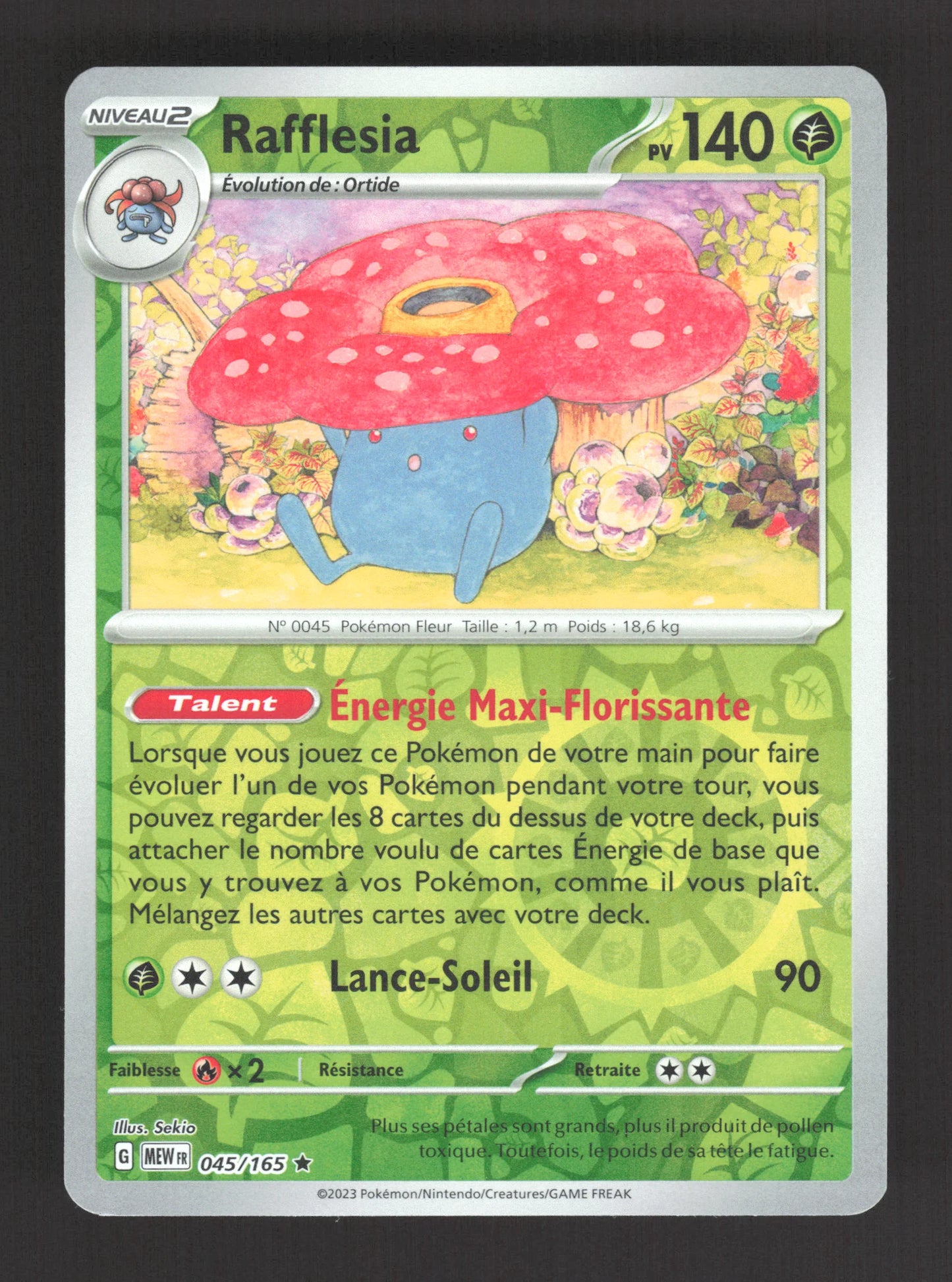 045/165 Rafflesia REVERSE - 151
