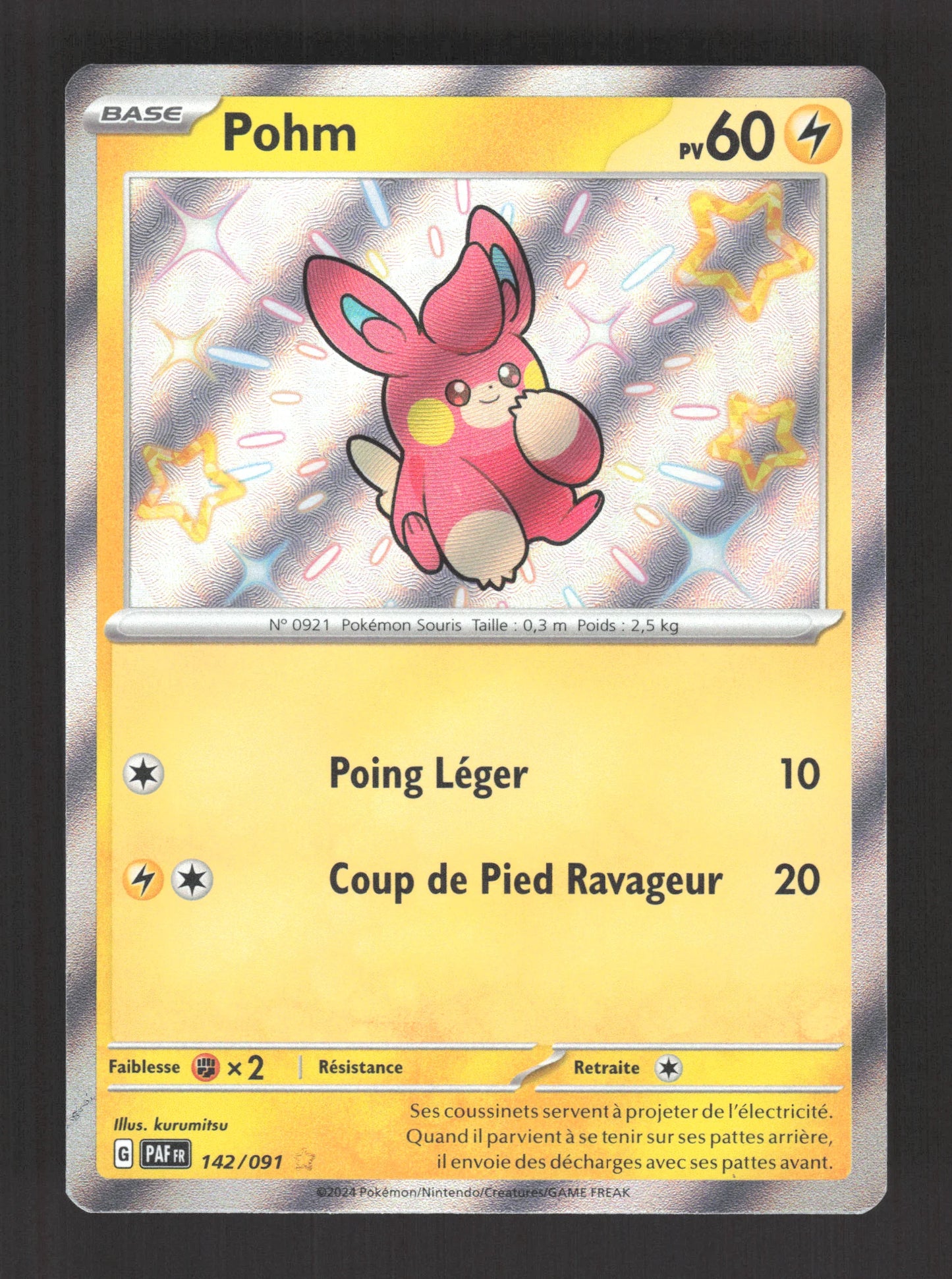 142/091 Pohm SHINY - Destinées de Paldea