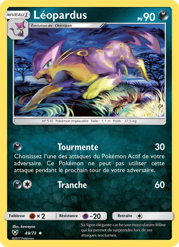 49/73 Leopardus REVERSE - Légendes Brillantes