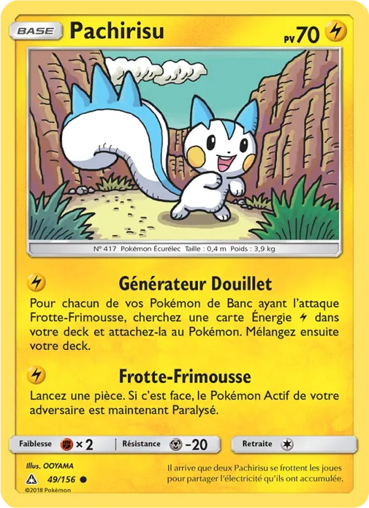 49/156 Pachirisu REVERSE - Ultra-Prisme