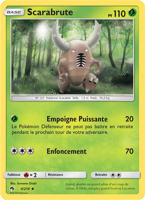 4/214 Scarabrute REVERSE - Tonnerre Perdu