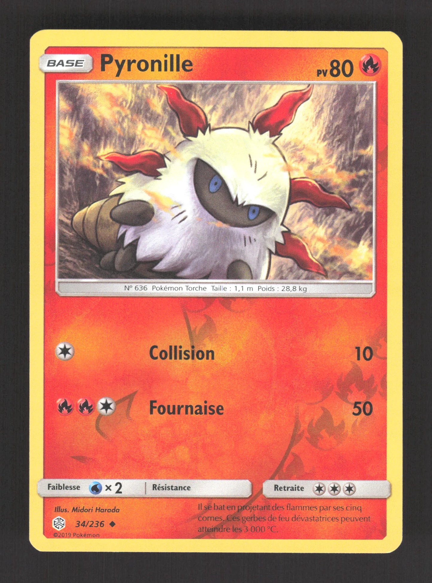 34/236 Pyronille REVERSE - Éclipse Cosmique