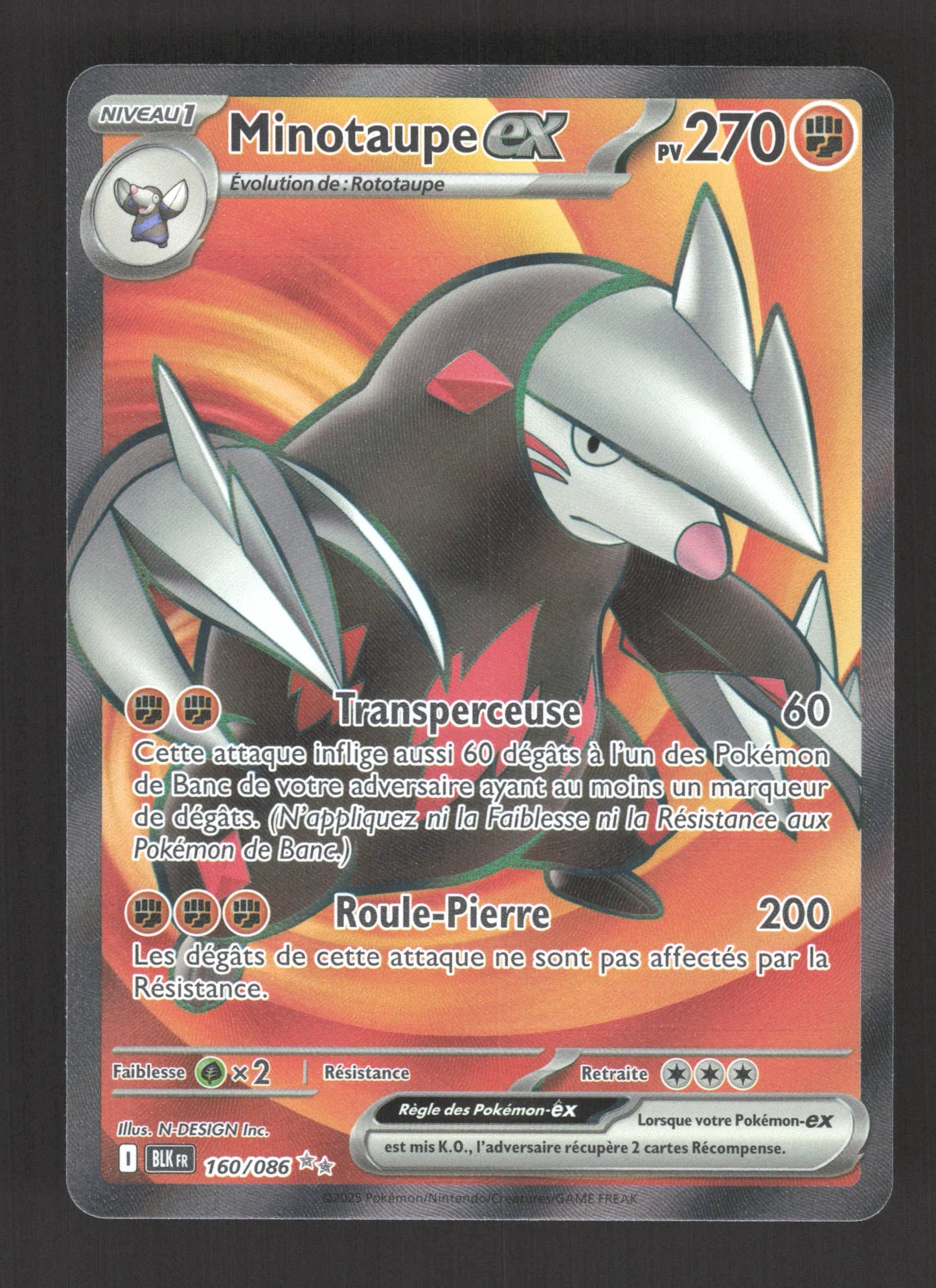 160/086 Minotaupe EX - Foudre Noire