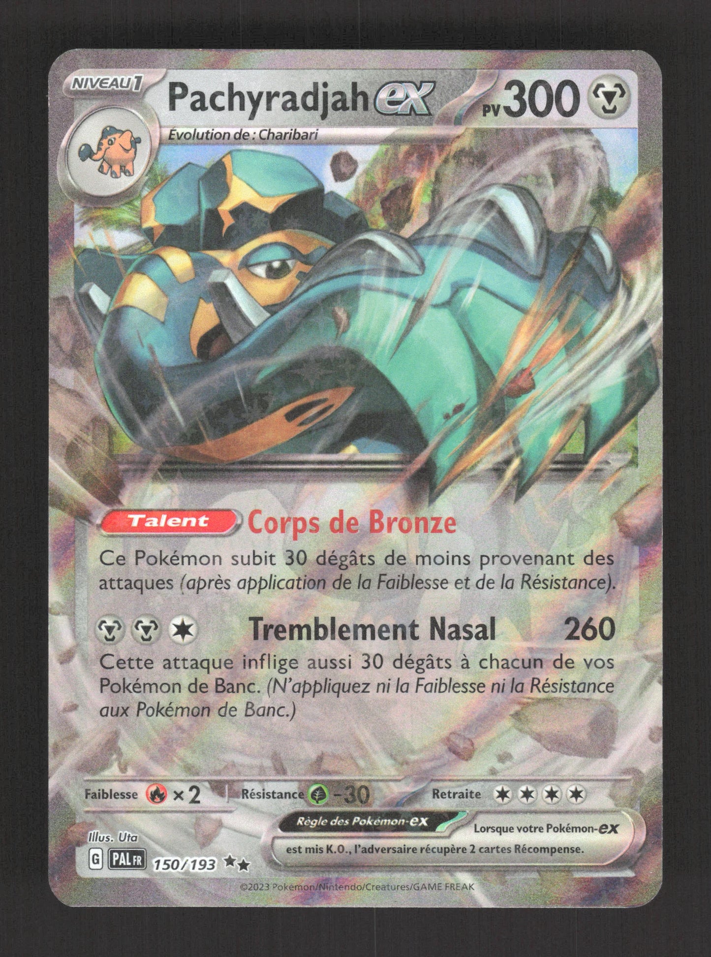 150/193 Pachyradjah EX - Évolutions à Paldea