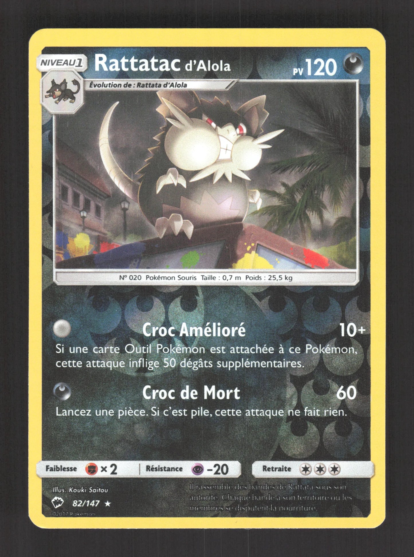 82/147 Rattatac REVERSE - Ombres Ardentes