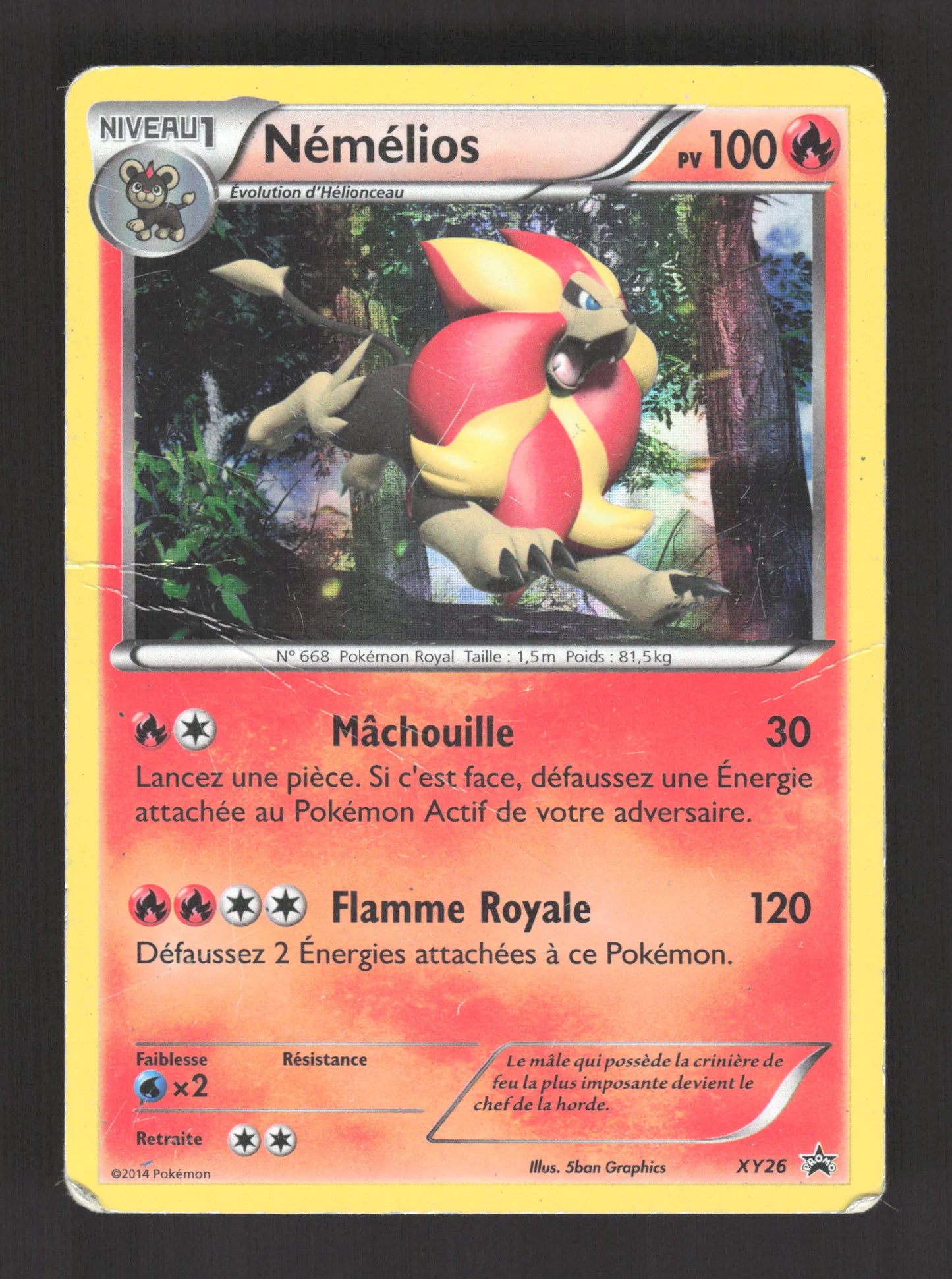 XY26 Nemelios HOLO - Promo XY