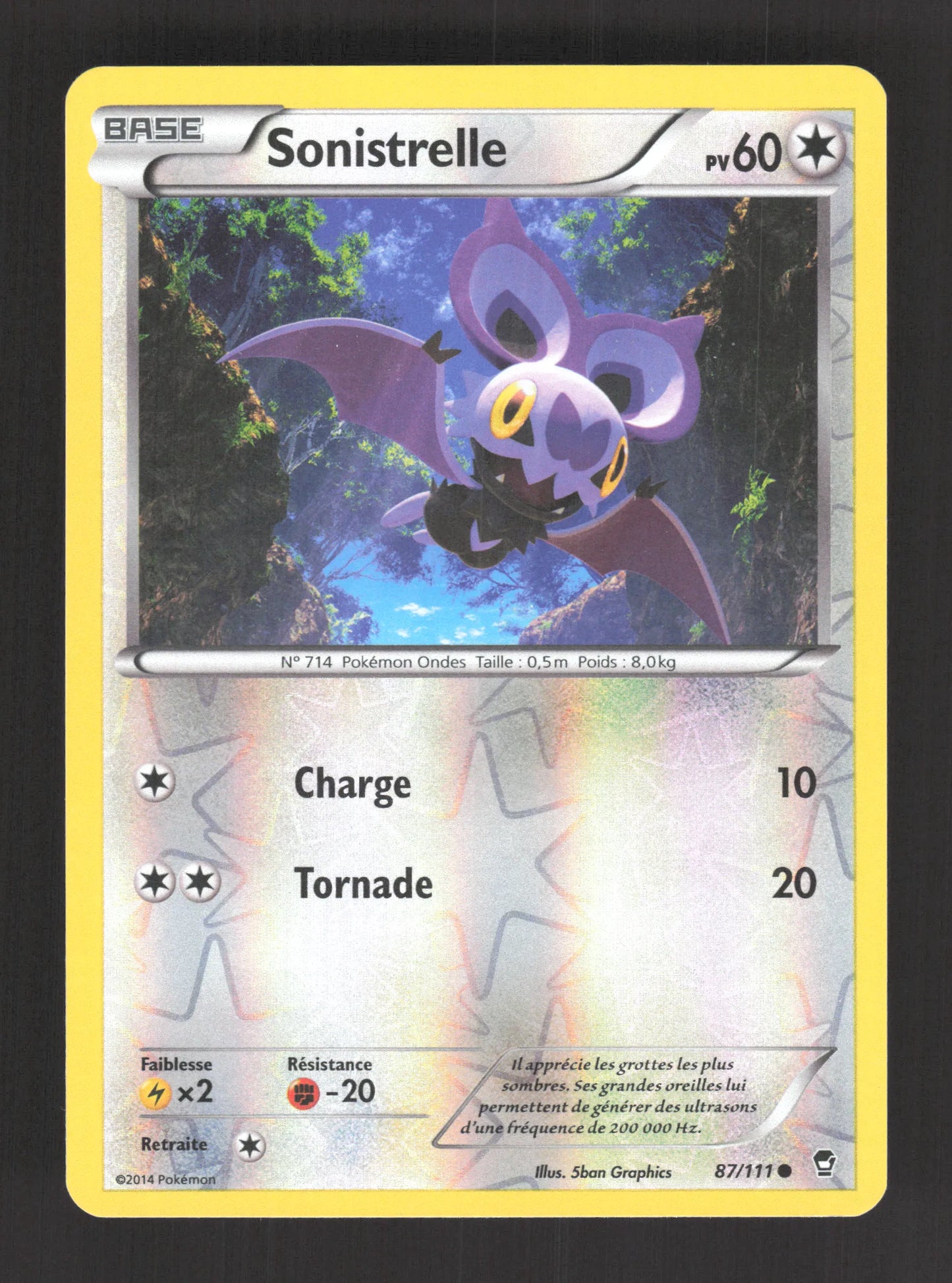 87/111 Sonistrelle REVERSE - Poings Furieux