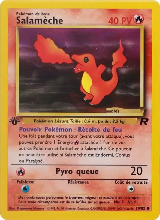 50/82 Salameche CO - Team Rocket