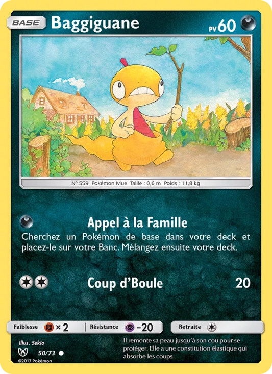 50/73 Baggiguane REVERSE - Légendes Brillantes