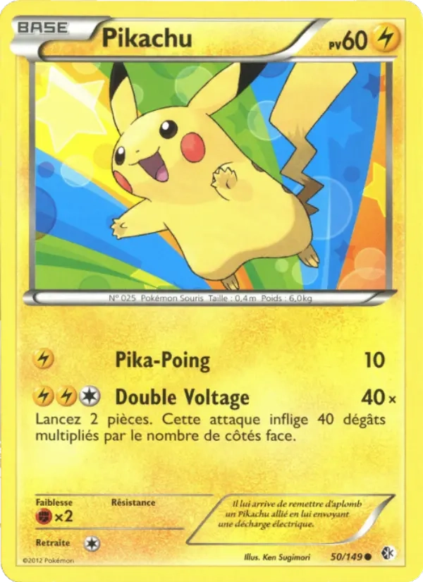 50/149 Pikachu CO - Frontières Franchies