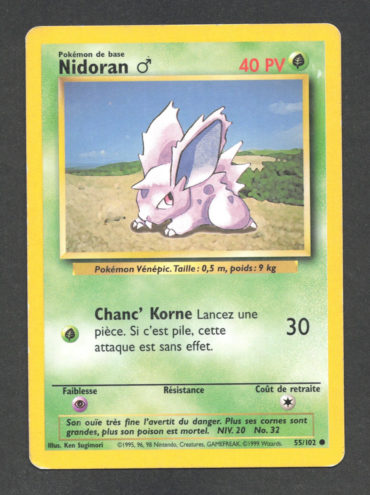 55/102 Nidoran CO - Set de Base