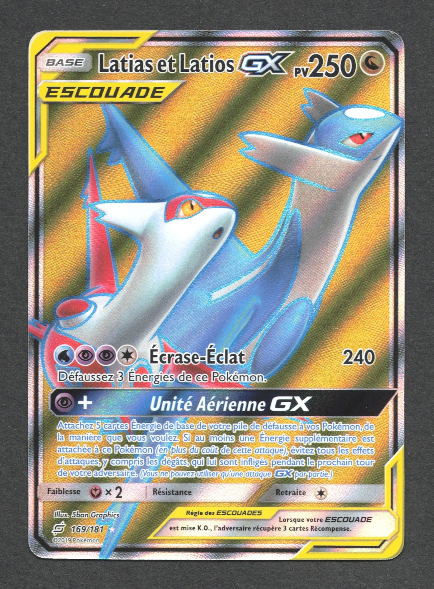 169/181 Latias et Latios GX - Duo de Choc