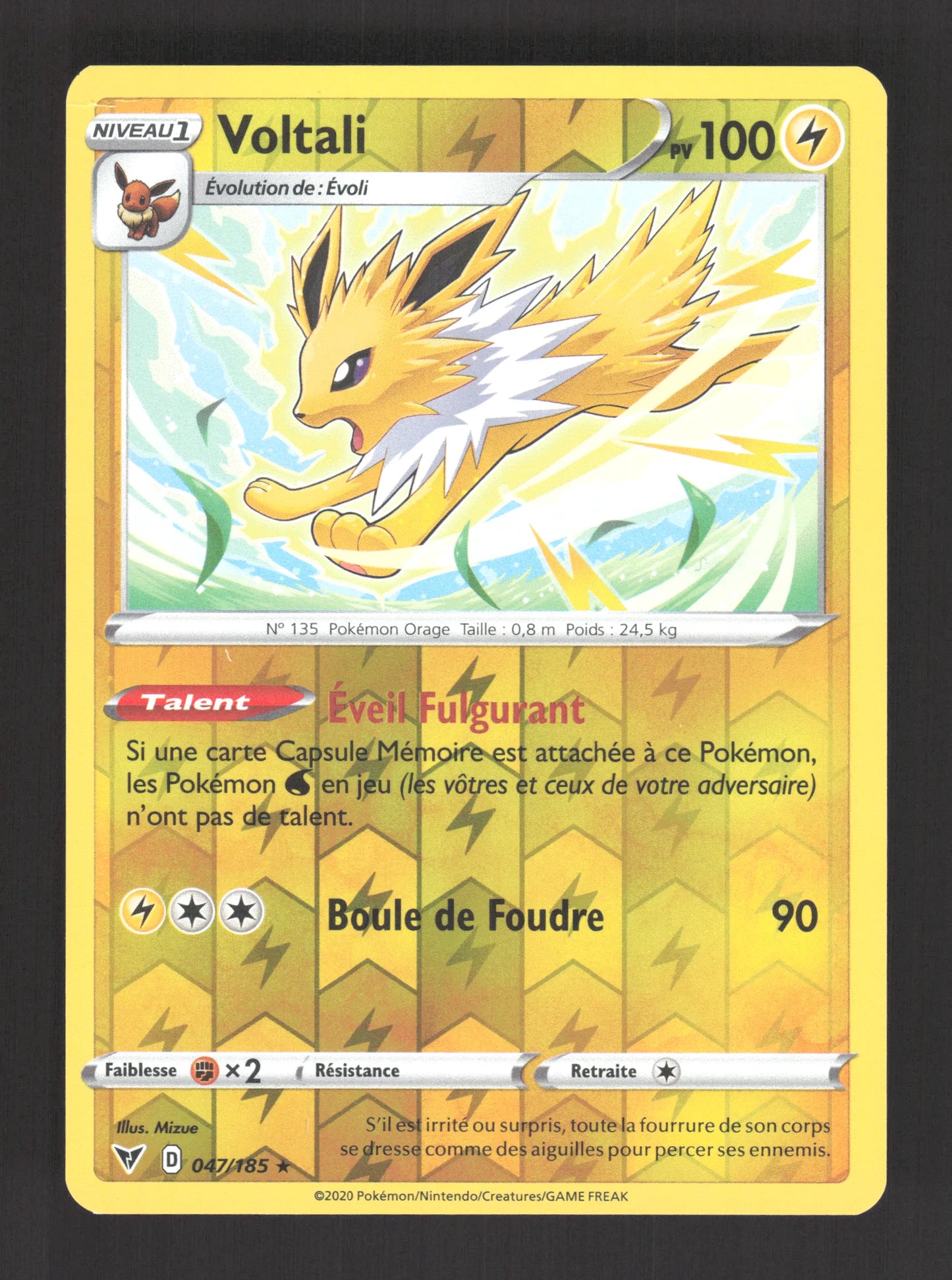 047/185 Voltali REVERSE - Voltage Éclatant