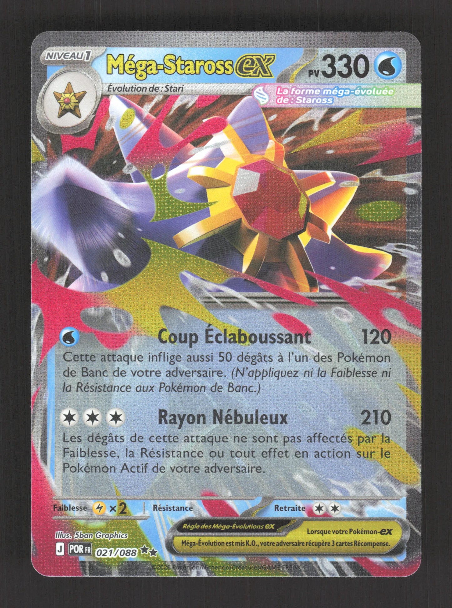 021/088 Mega Staross EX - Équilibre Parfait