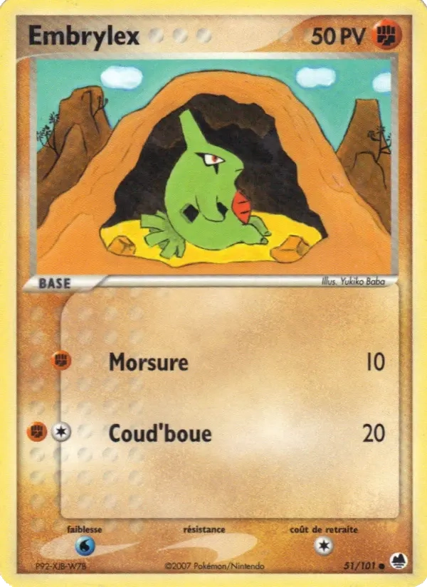 51/101 Embrylex CO - Île des Dragons
