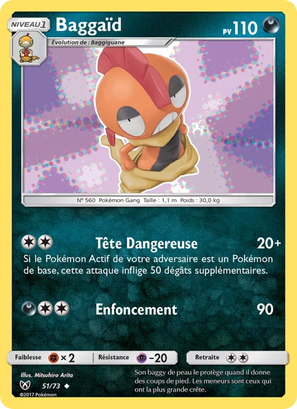 51/73 Baggaid REVERSE - Légendes Brillantes