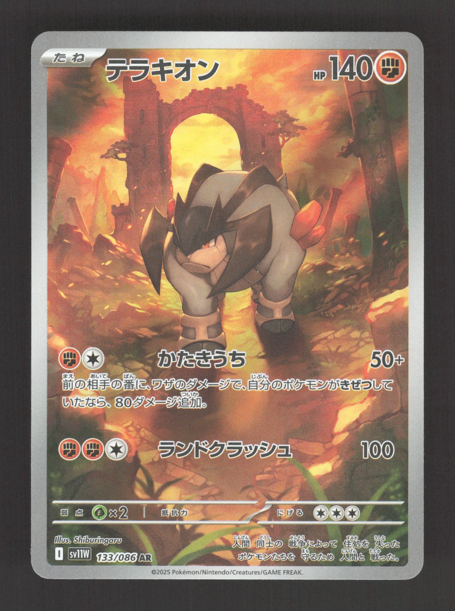 133/086 Terrakium AR JP - White Flare