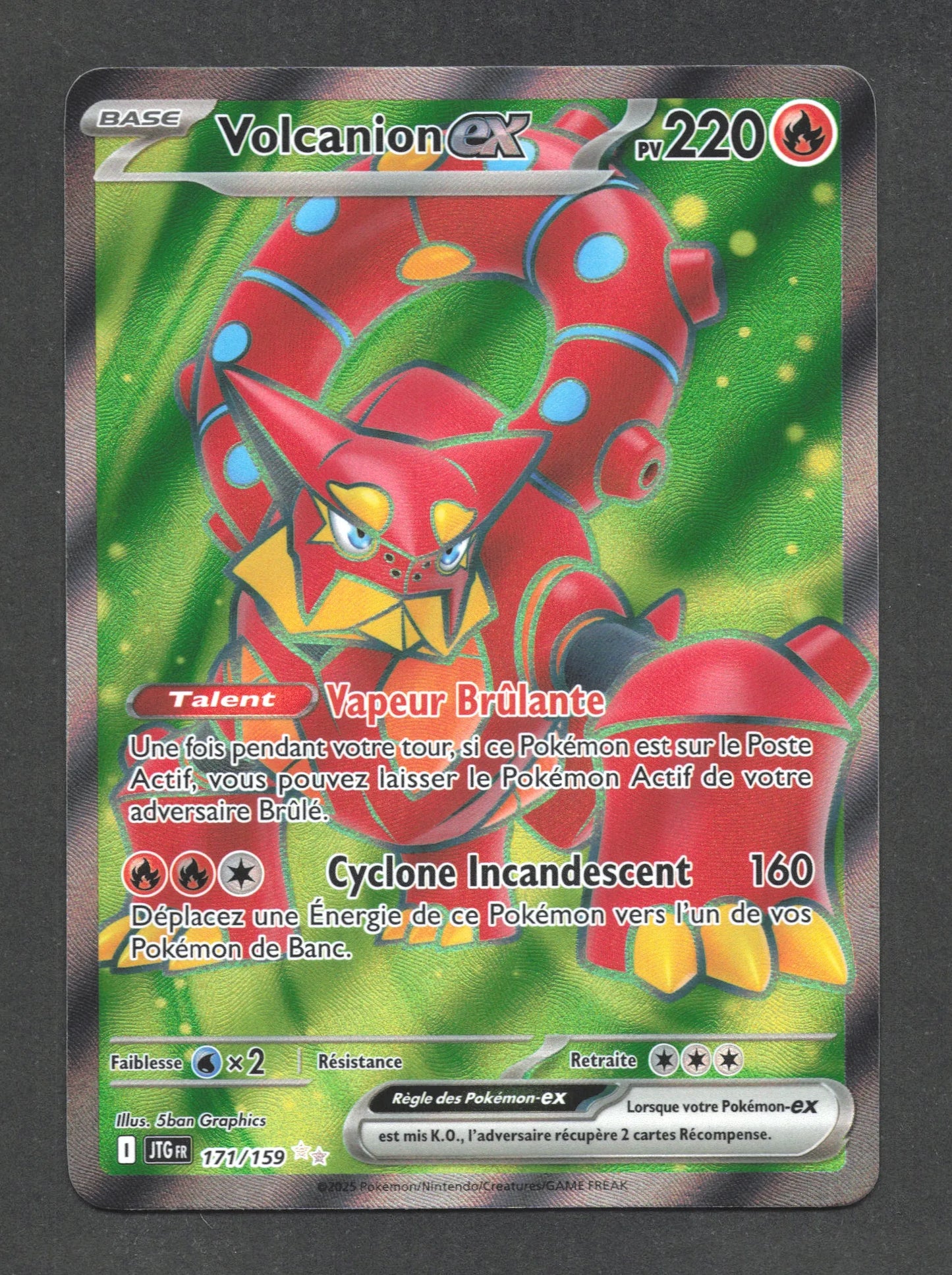 171/159 Volcanion EX - Aventures Ensemble