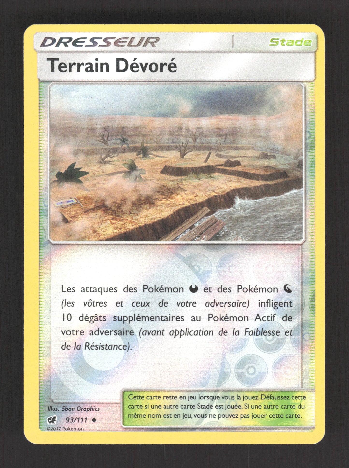 93/111 Terrain Devore REVERSE - Invasion Carmin