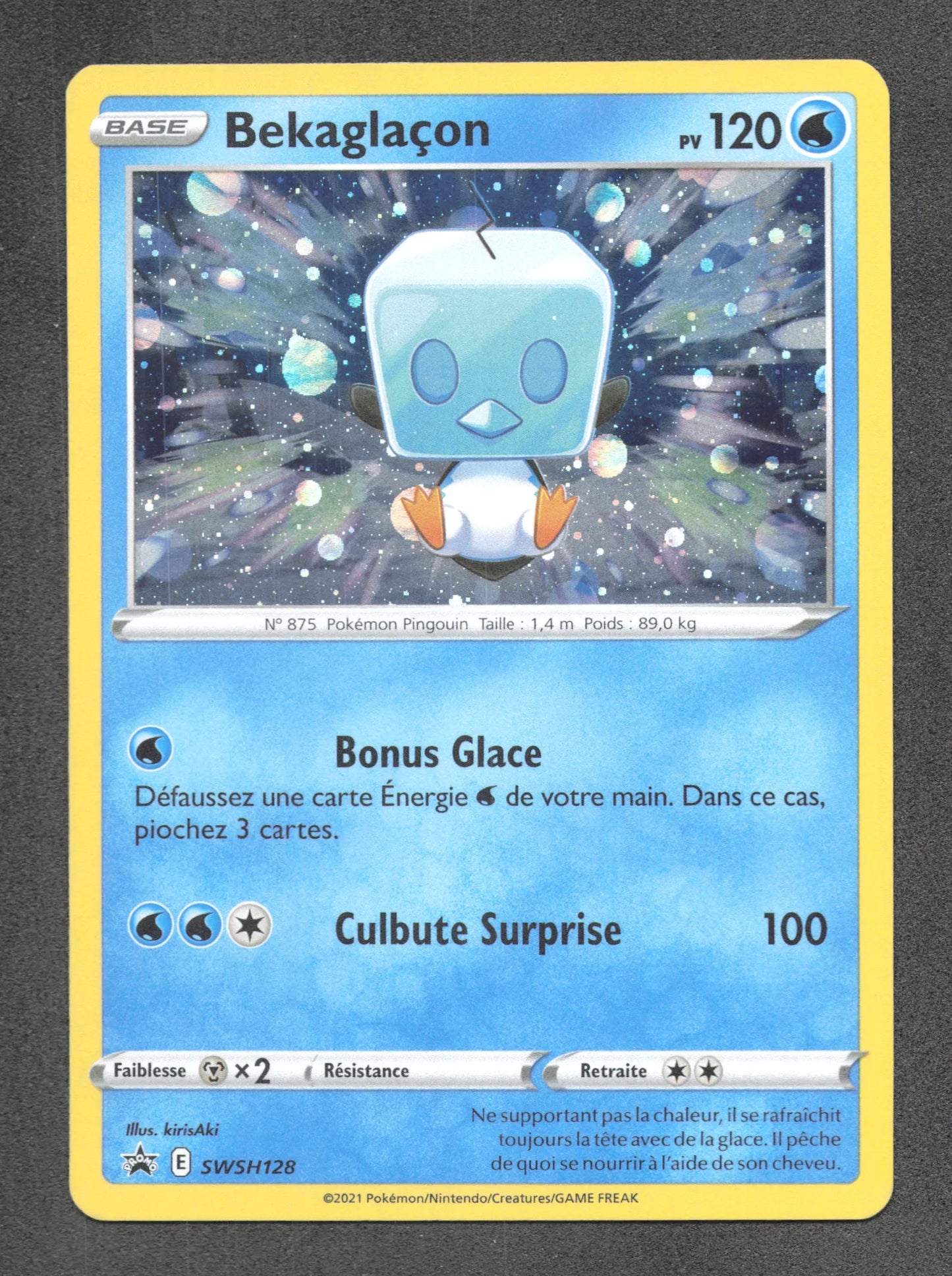 SWSH128 Bekaglacon HOLO - Promo SWSH