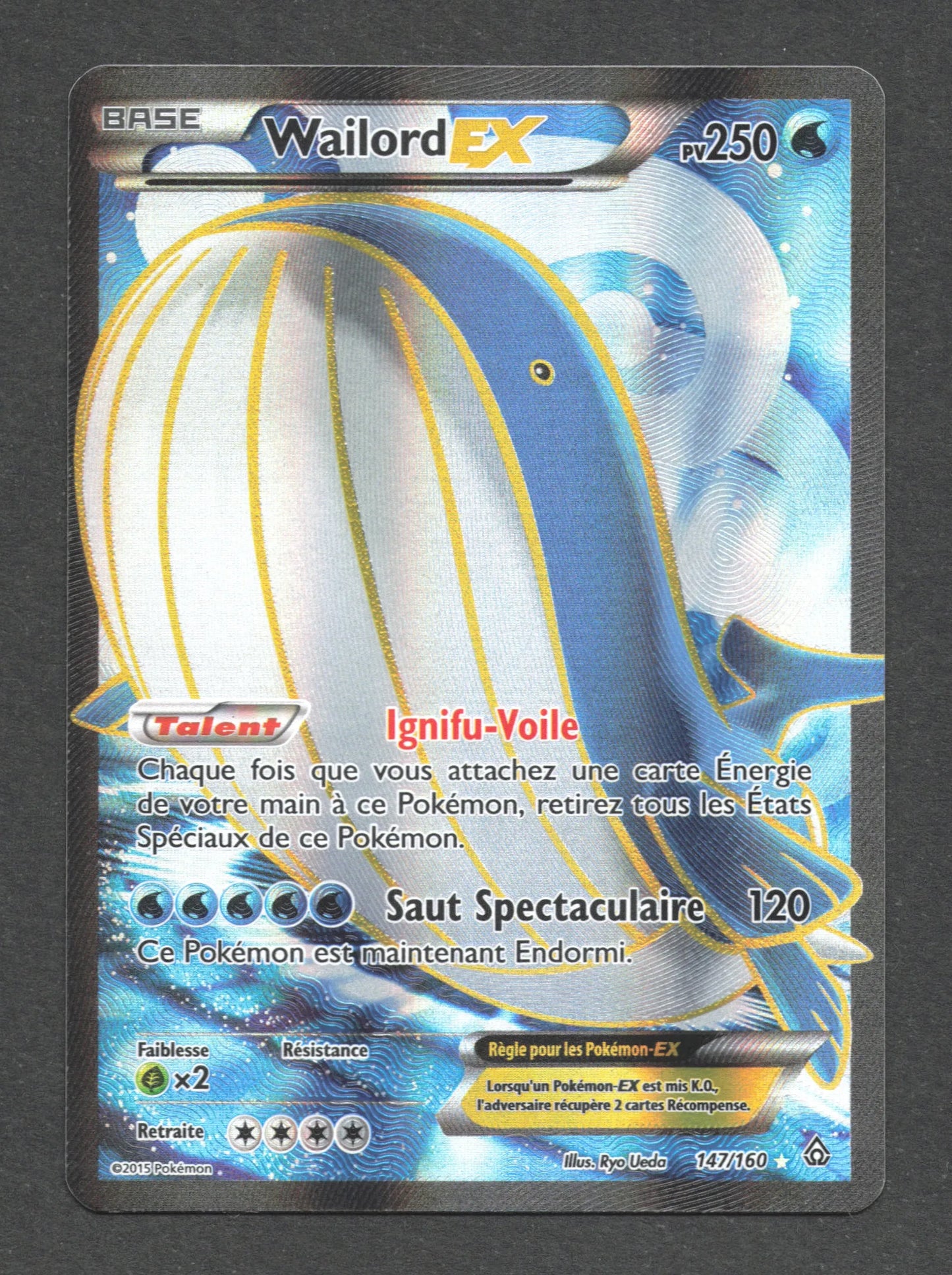 147/160 Wailord EX - Primo-Choc