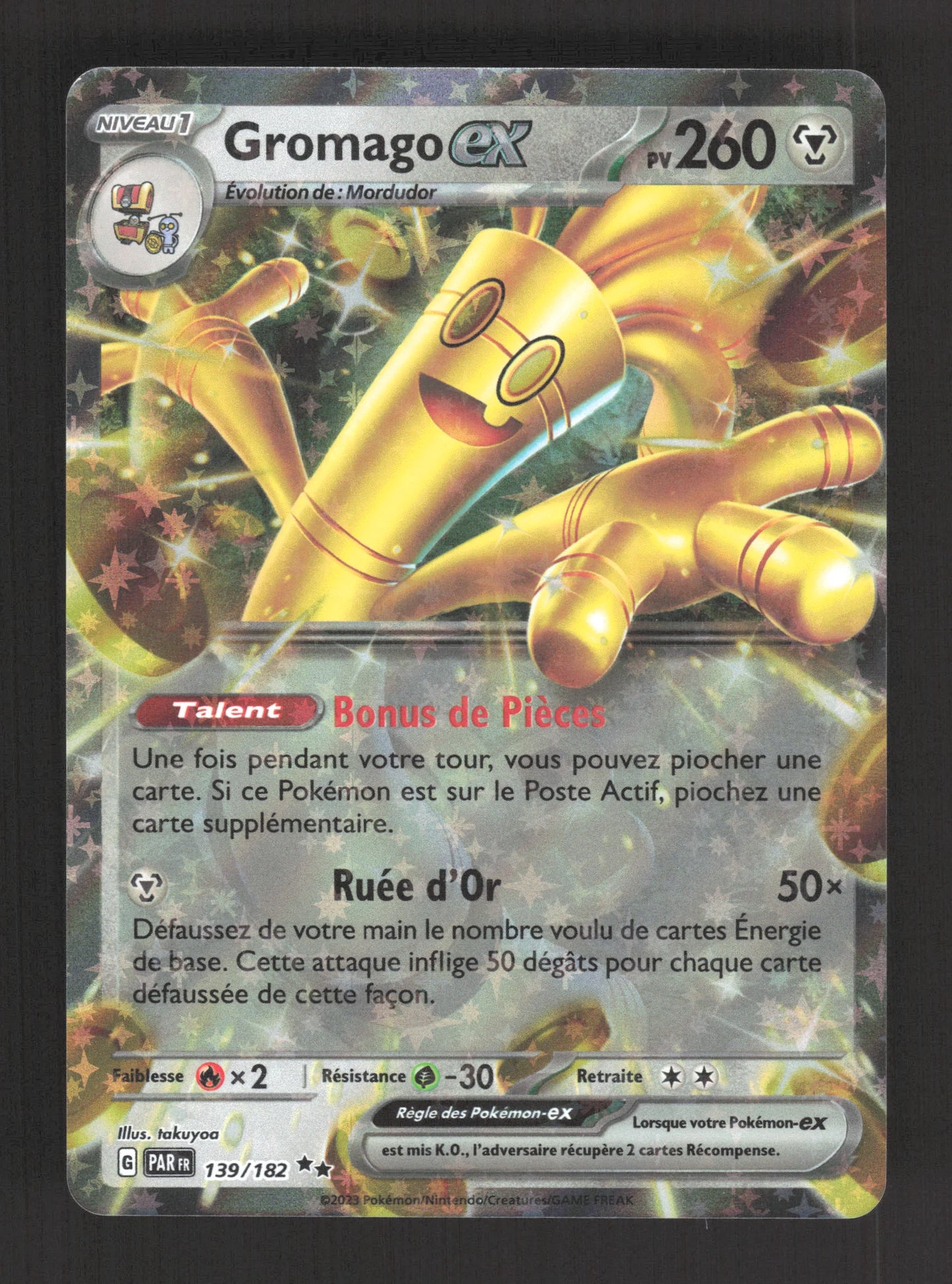 139/182 Gromago EX - Faille Paradoxe