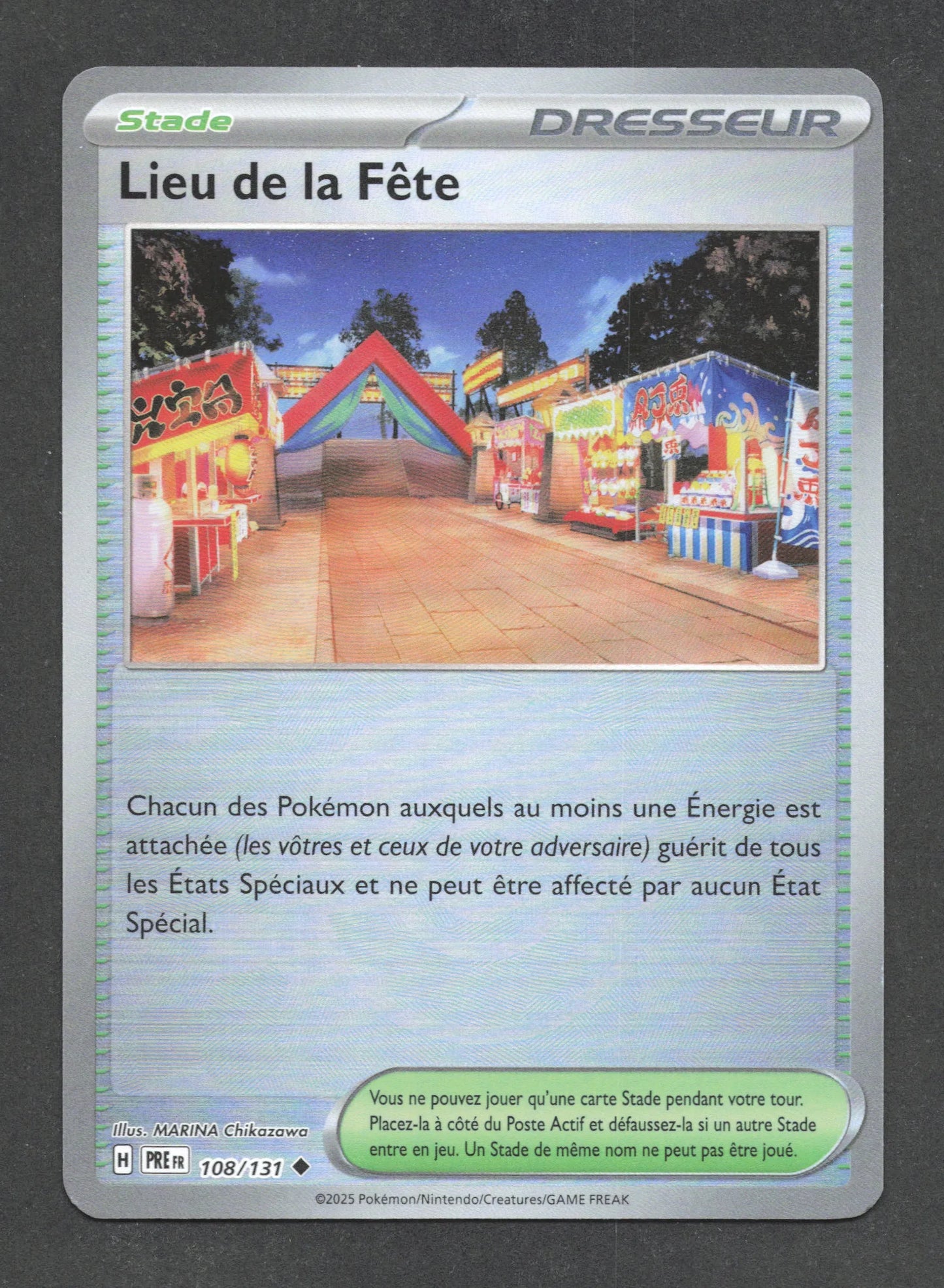 108/131 Lieu de la Fete POKEBALL - Évolutions Prismatiques - Pokeball