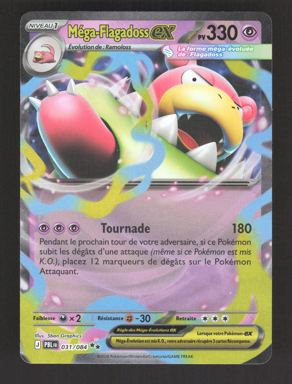 031/084 Mega Flagadoss EX - Nuit Noire
