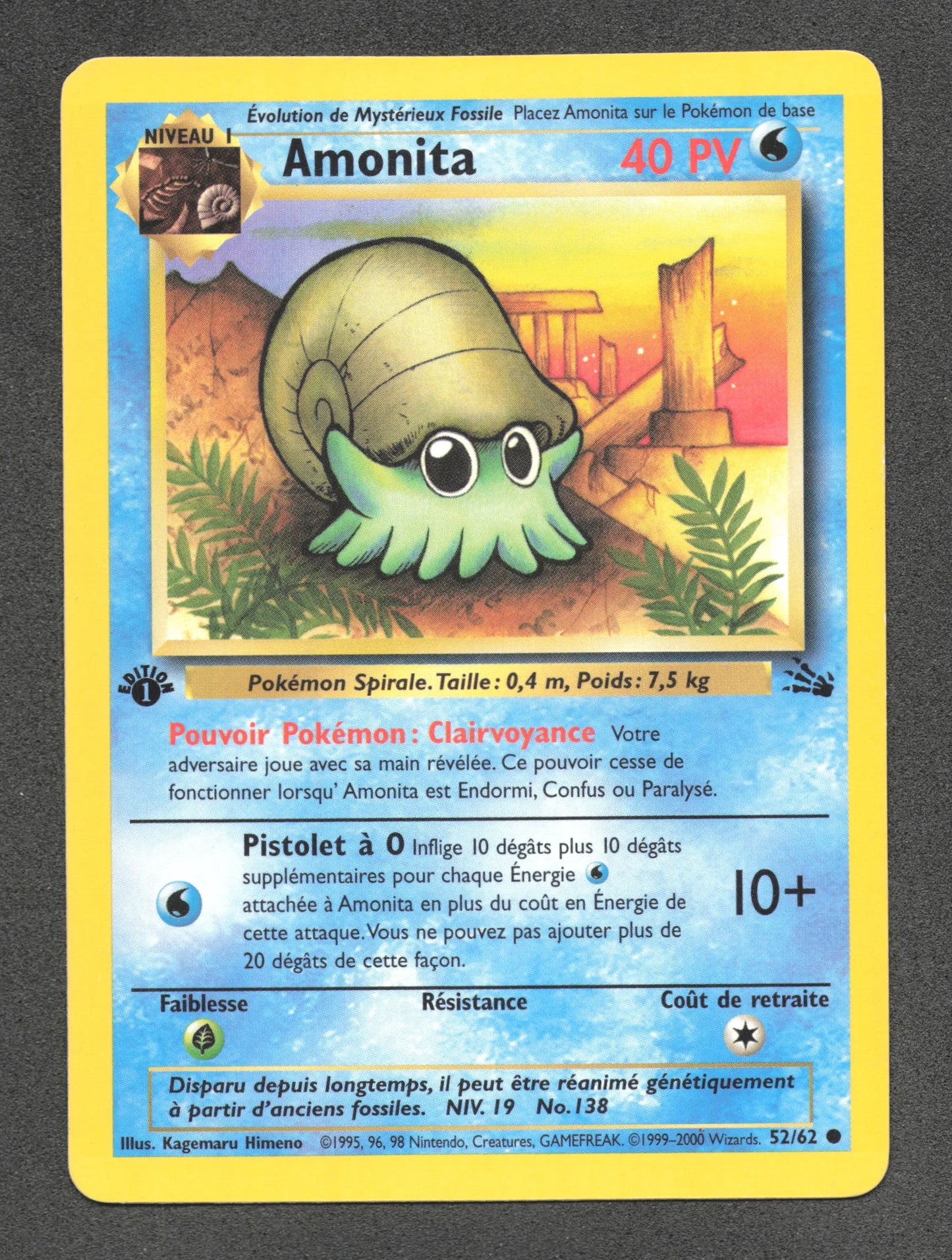52/62 Amonita CO ED1 - Fossile