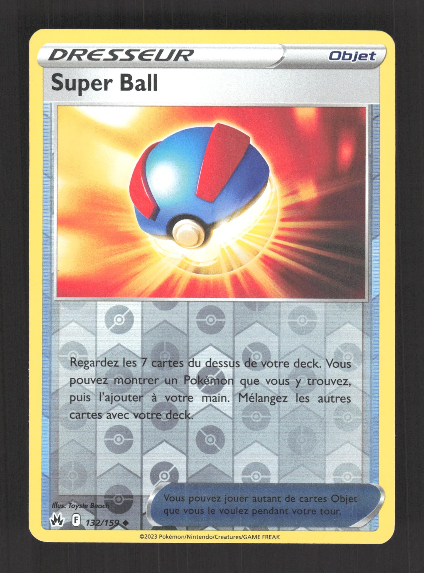 132/159 Super Ball REVERSE - Zénith Suprême