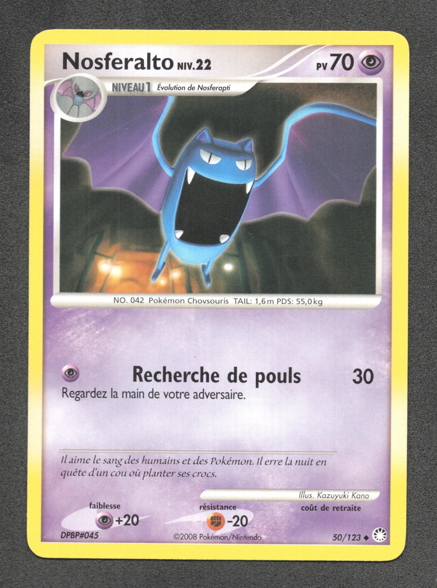 50/123 Nosferalto UNCO - Trésors Mystérieux
