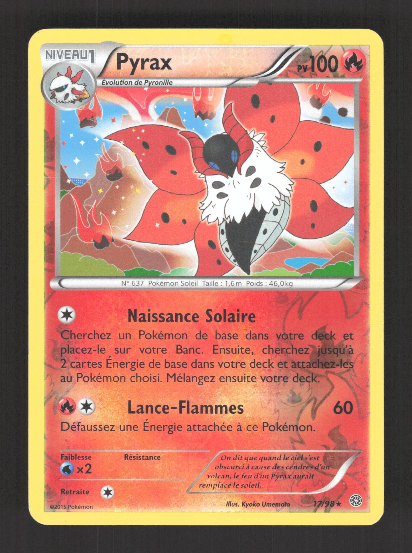 17/98 Pyrax REVERSE - Origines Antiques