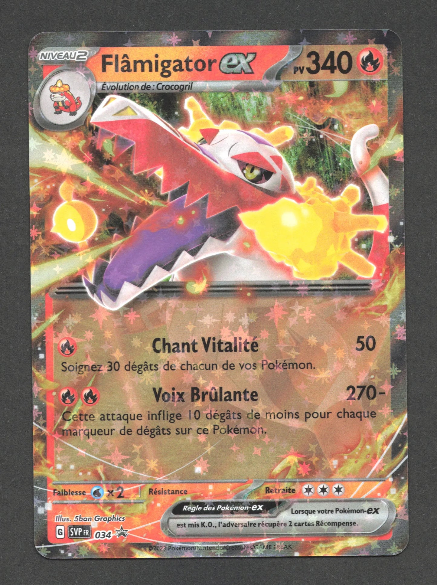 SVP034 Flamigator EX - Promo SV
