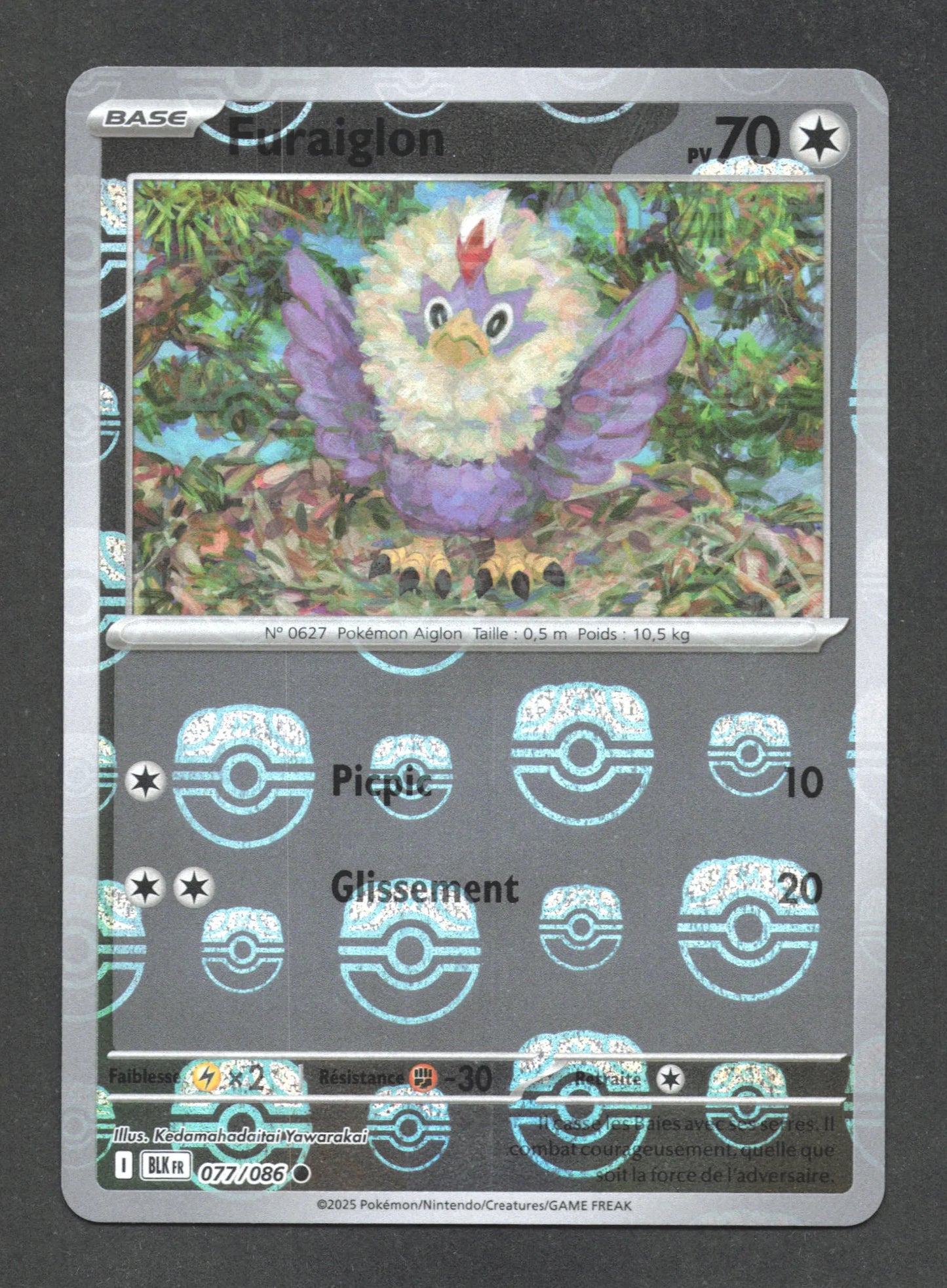 077/086 Furaiglon MASTERBALL - Foudre Noire - Masterball
