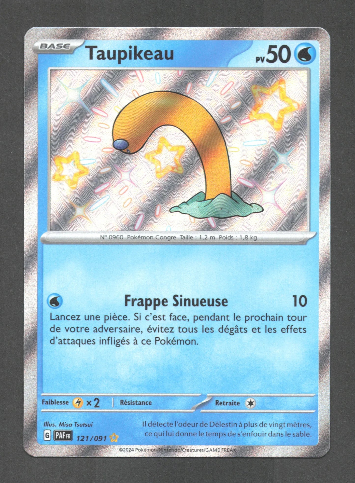 121/091 Taupikeau SHINY - Destinées de Paldea